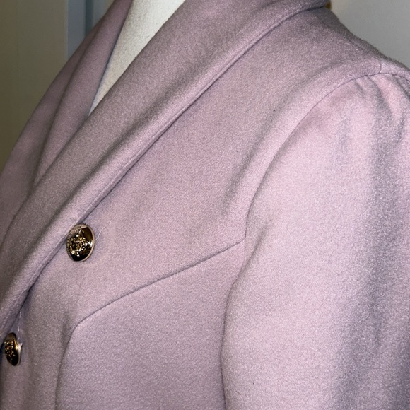 Dusty Pink Peacoat - Picture 6 of 12